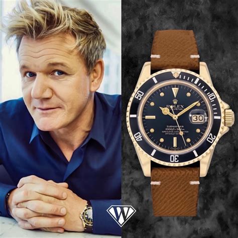 gordon ramsay rolex submariner|gordon ramsay watch review.